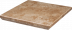 Клинкерная плитка Ceramika Paradyz Ilario Ochra ступень с капиносом наружная (33x33)